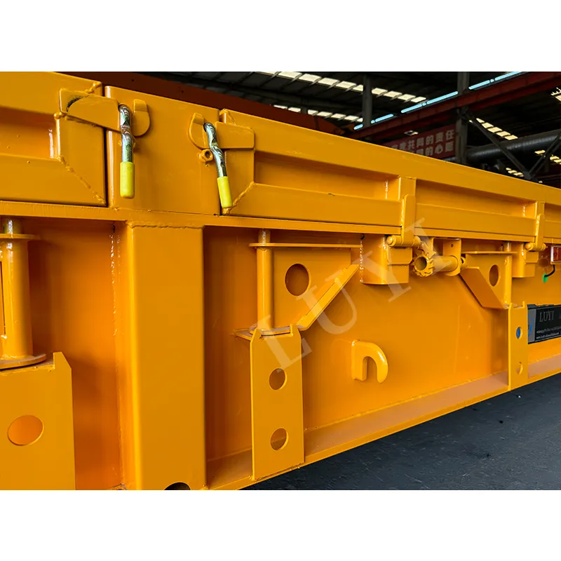 17‑meter 4‑axle detachable gooseneck low‑bed semi‑trailer