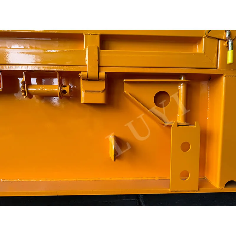 17m long 4‑axle detachable gooseneck low‑bed semi‑trailer, 3m width with 20cm widening on each side, 120‑ton load capacity