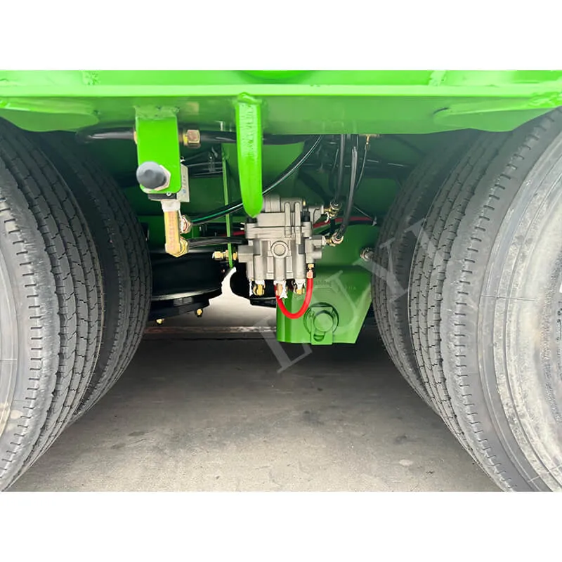 7‑axle low‑bed semi‑trailer