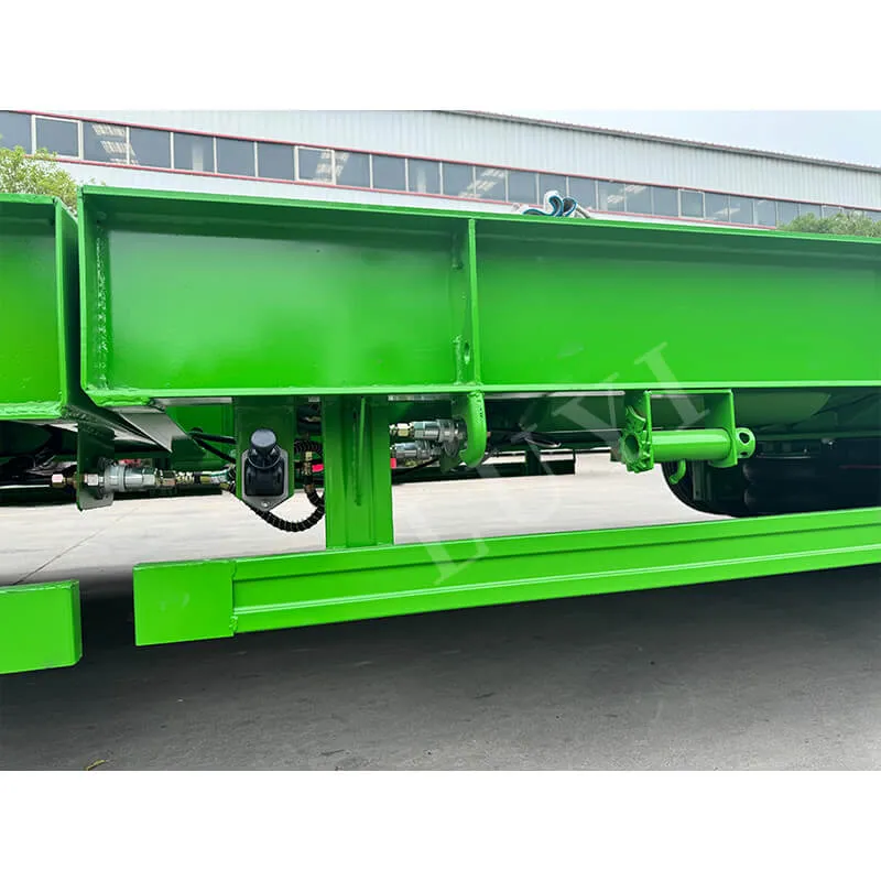 7‑axle low‑bed semi‑trailer