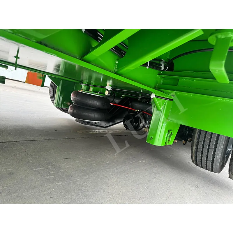 7‑axle low‑bed semi‑trailer