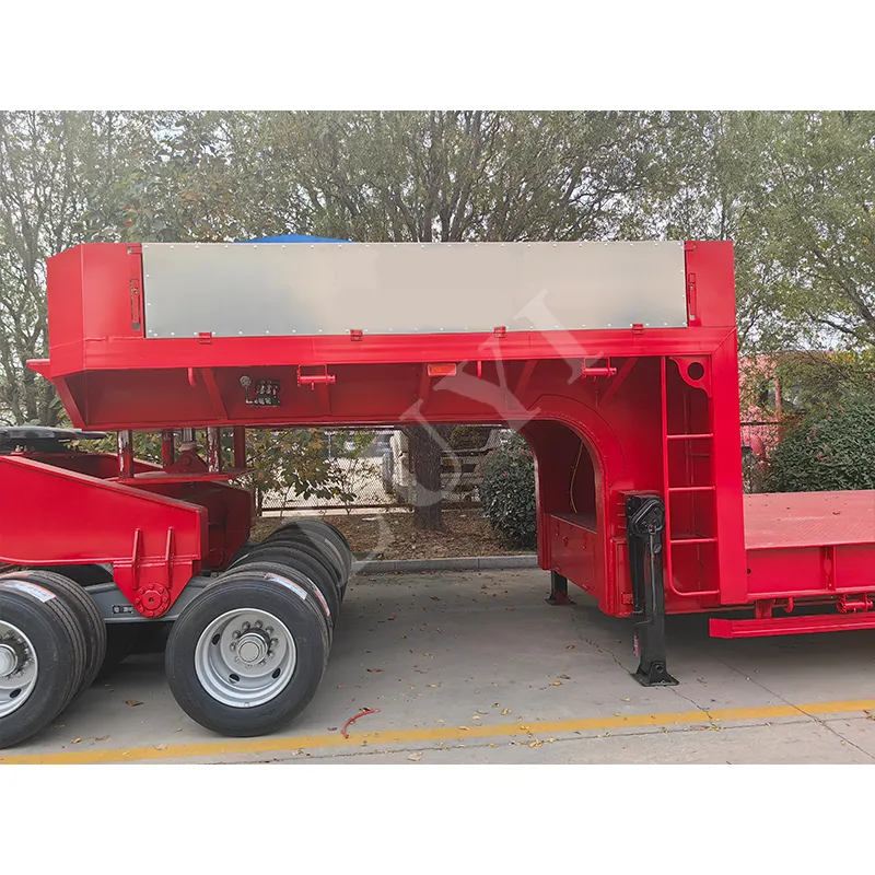 18m extendable low‑bed semi‑trailer