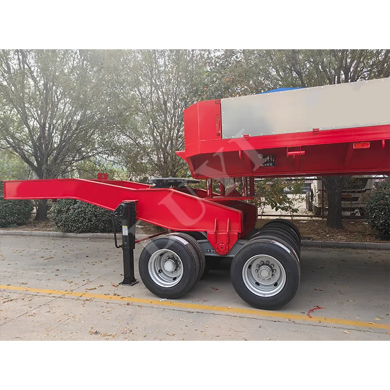 18m extendable low‑bed semi‑trailer