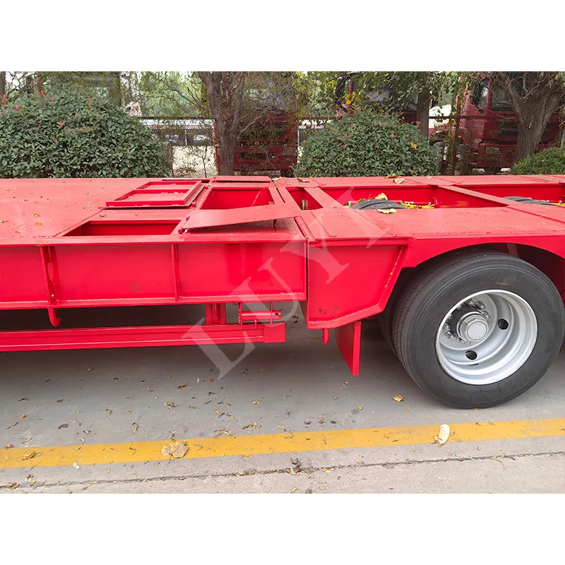 18m extendable low‑bed semi‑trailer