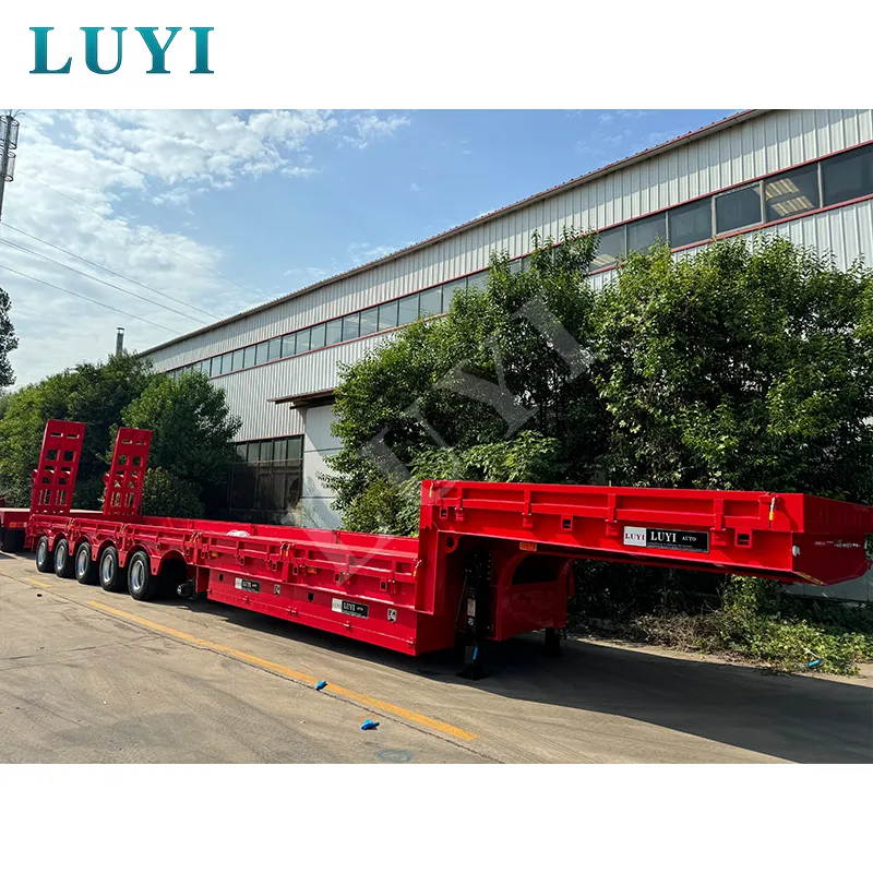 6‑axle low‑bed semi‑trailer