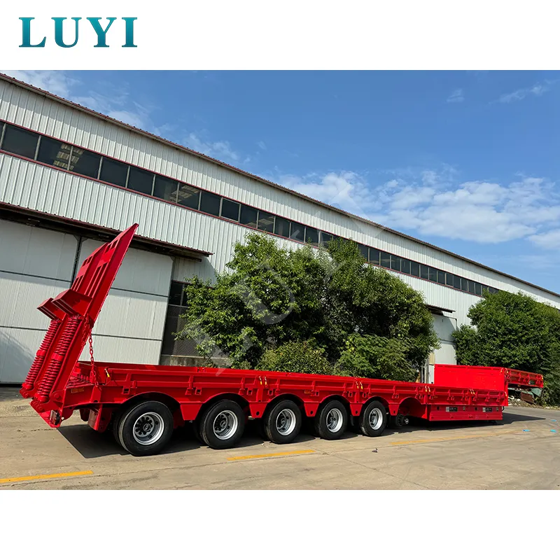 6‑axle low‑bed semi‑trailer