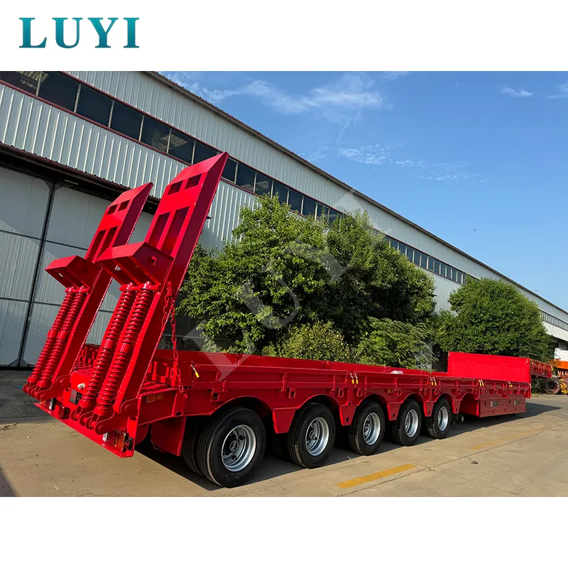 6‑axle low‑bed semi‑trailer