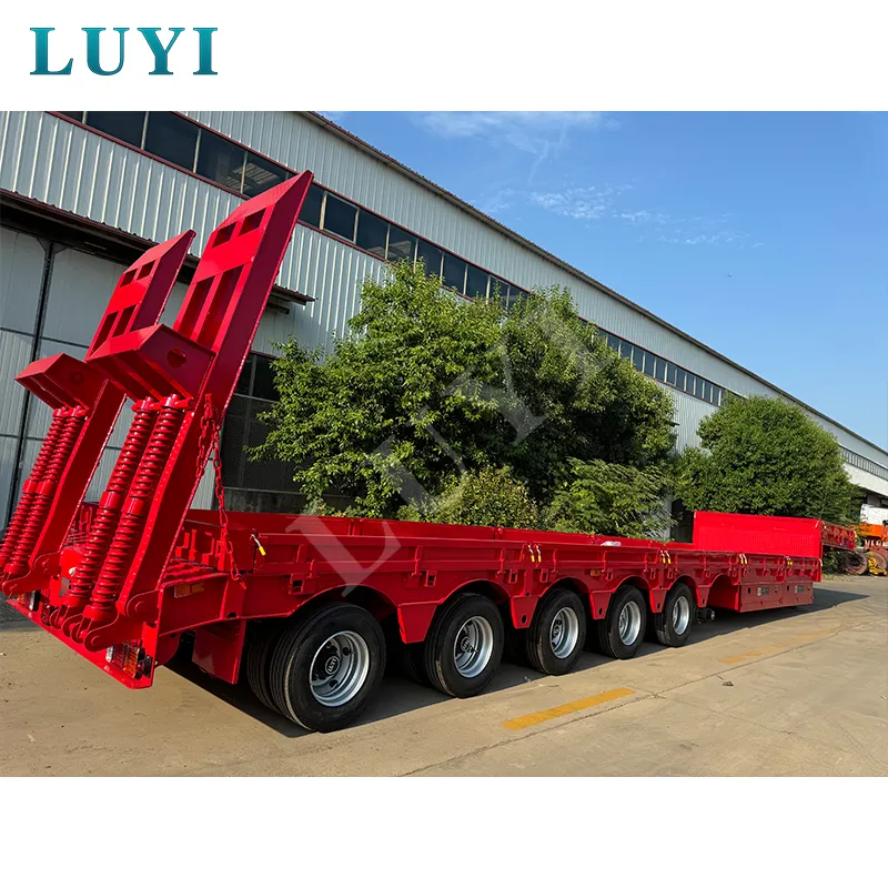 6‑axle low‑bed semi‑trailer