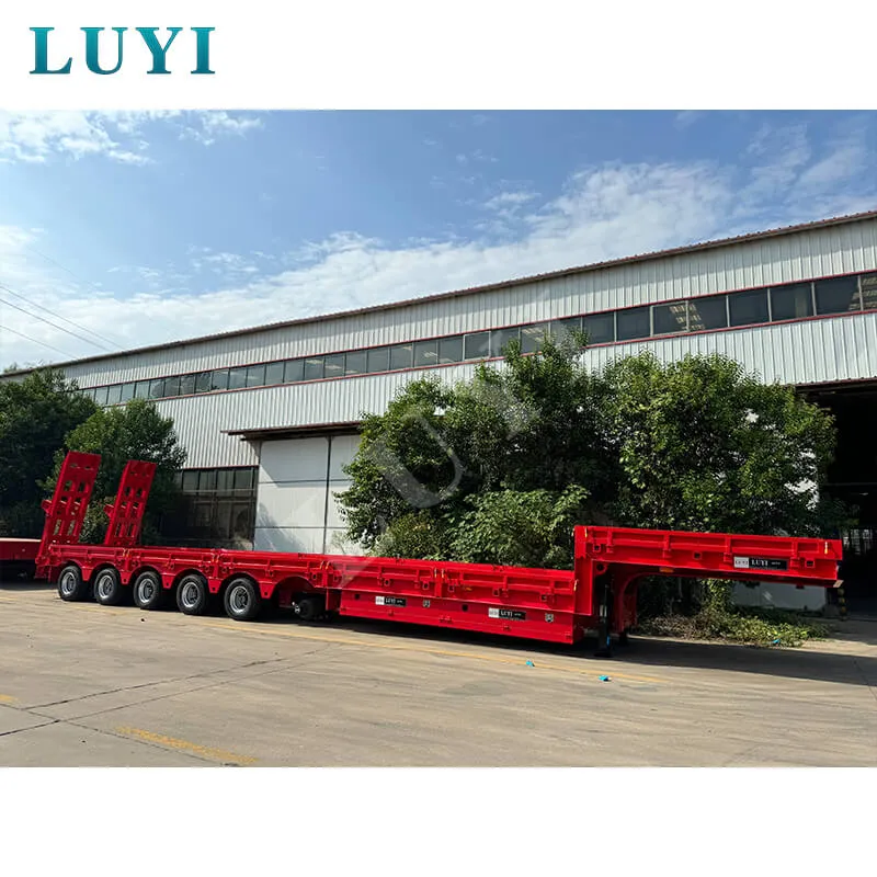 6‑axle low‑bed semi‑trailer