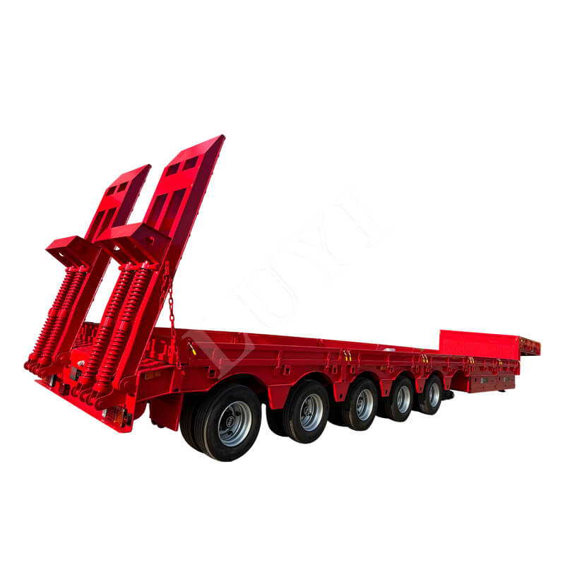 6‑axle low‑bed semi‑trailer