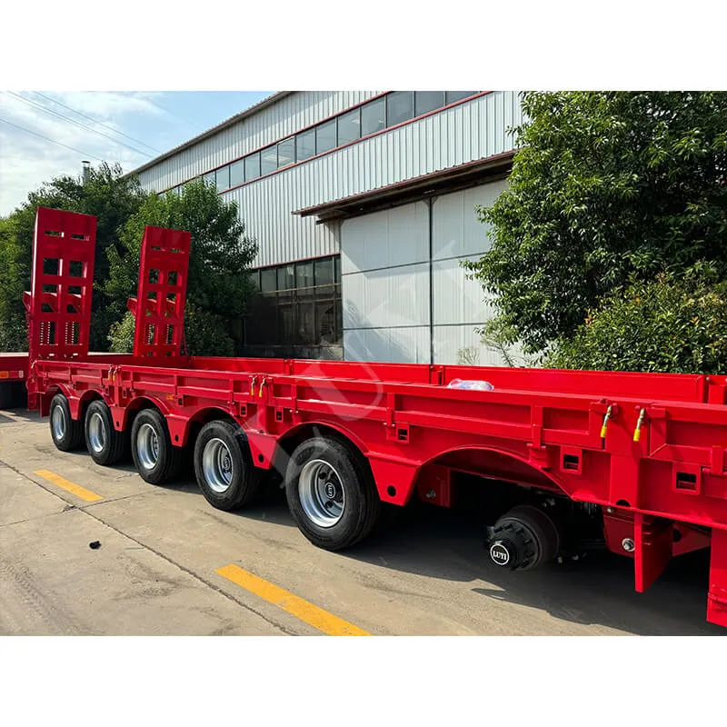 6‑axle low‑bed semi‑trailer