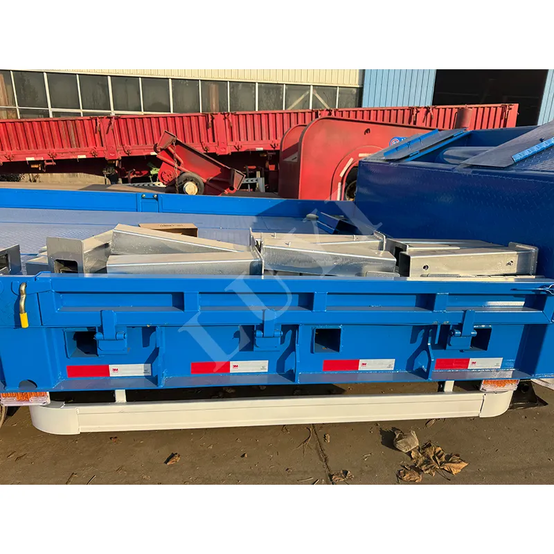 8‑axle low‑bed semi‑trailer