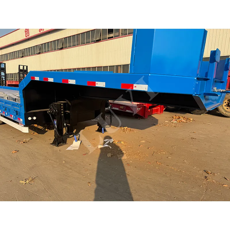 8‑axle low‑bed semi‑trailer