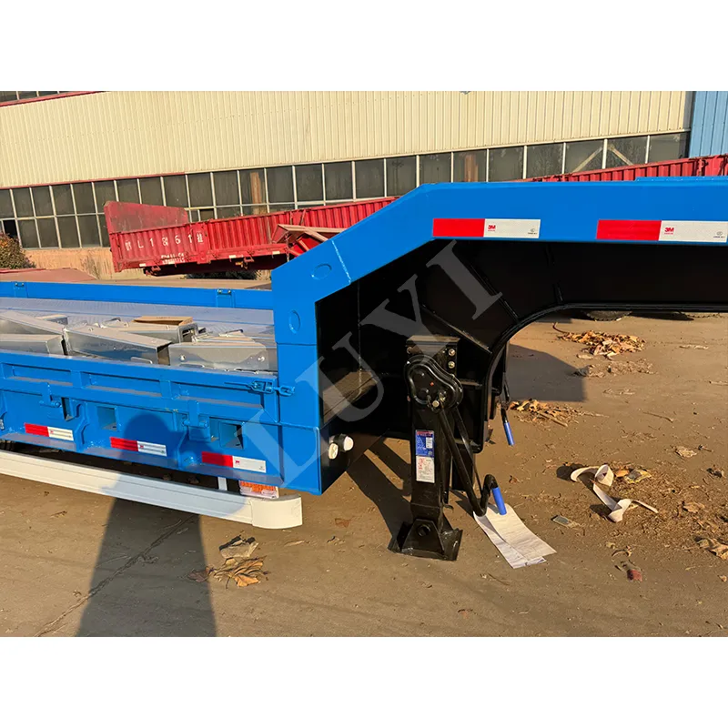 8‑axle low‑bed semi‑trailer