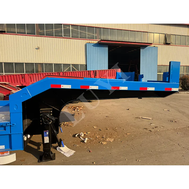 8‑axle low‑bed semi‑trailer
