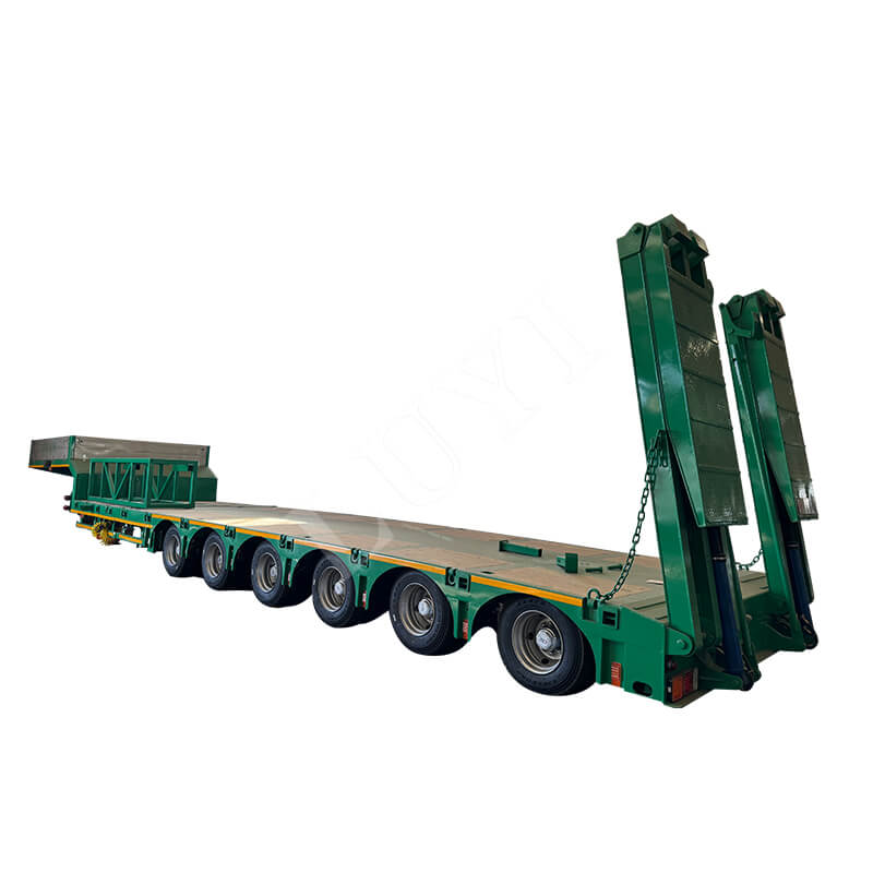 6‑axle low‑bed semi‑trailer