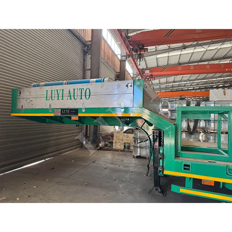 6‑axle low‑bed semi‑trailer