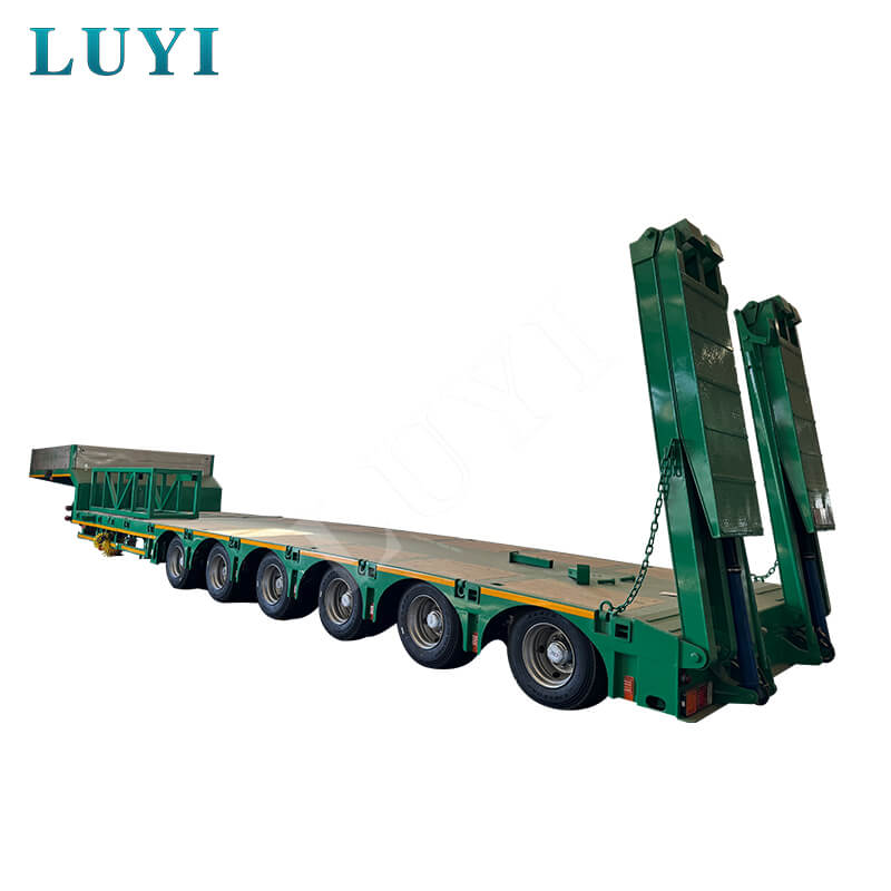 6‑axle low‑bed semi‑trailer