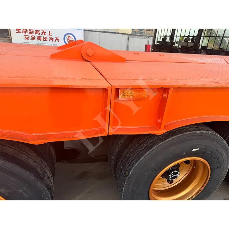 5‑axle gooseneck detachable low‑bed semi‑trailer