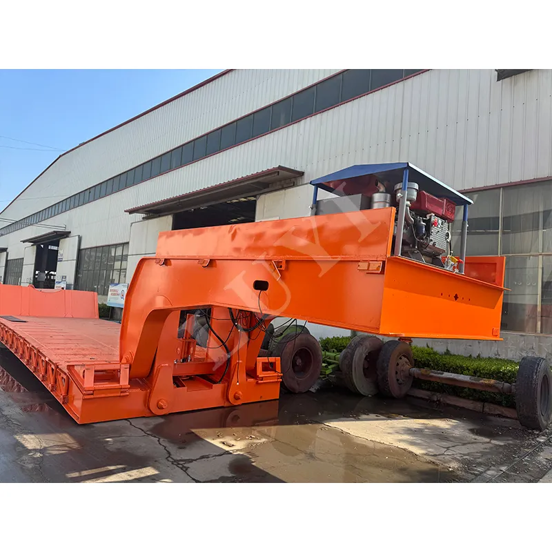 5‑axle gooseneck detachable low‑bed semi‑trailer