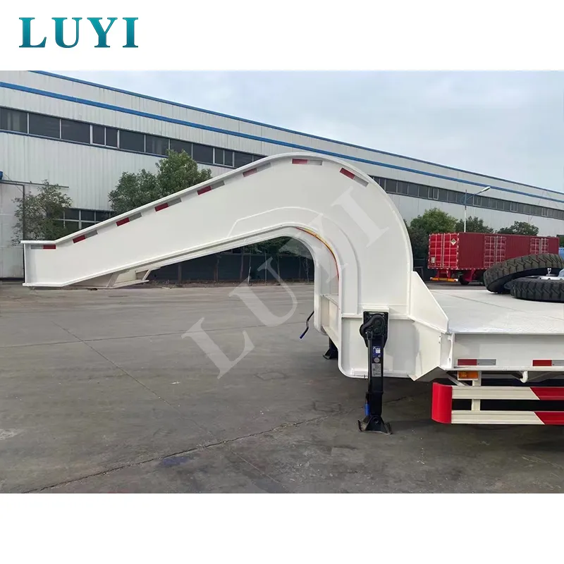 3‑axle low‑bed semi‑trailer