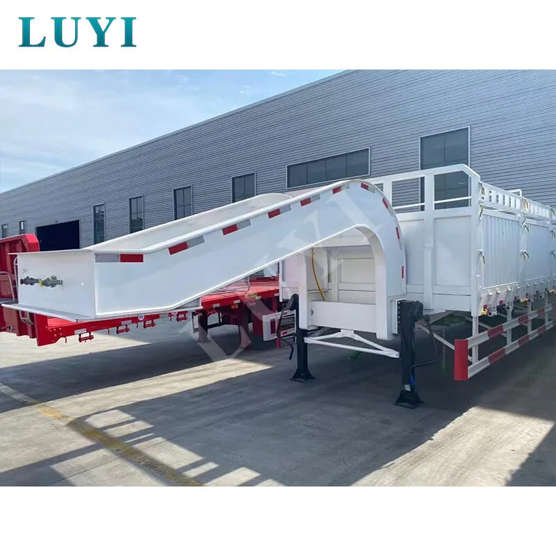 3‑axle low‑bed semi‑trailer