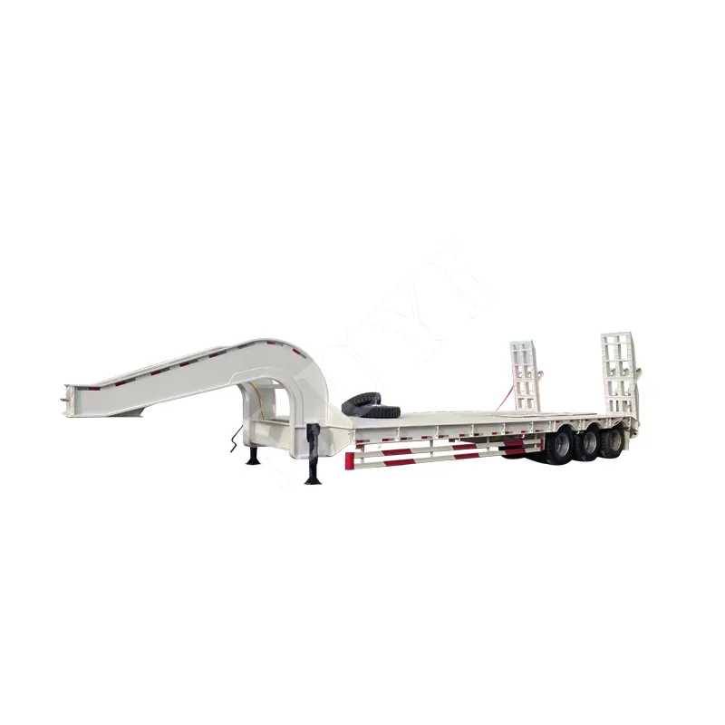 3‑axle low‑bed semi‑trailer