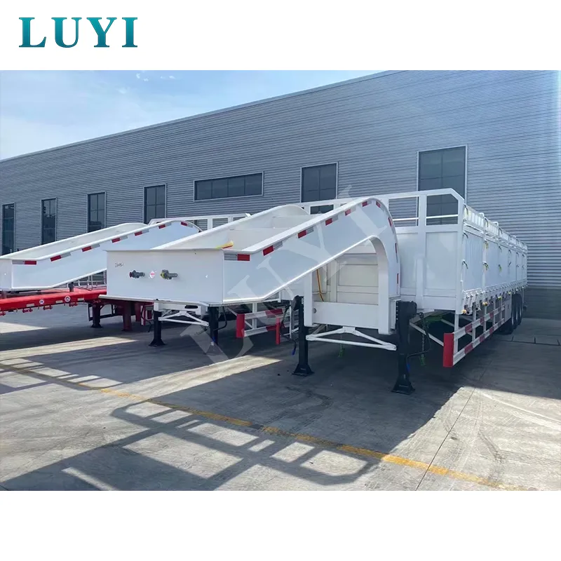 3‑axle low‑bed semi‑trailer