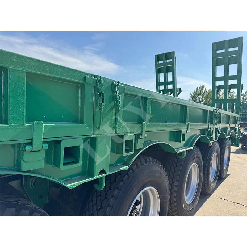 6‑axle low‑bed semi‑trailer