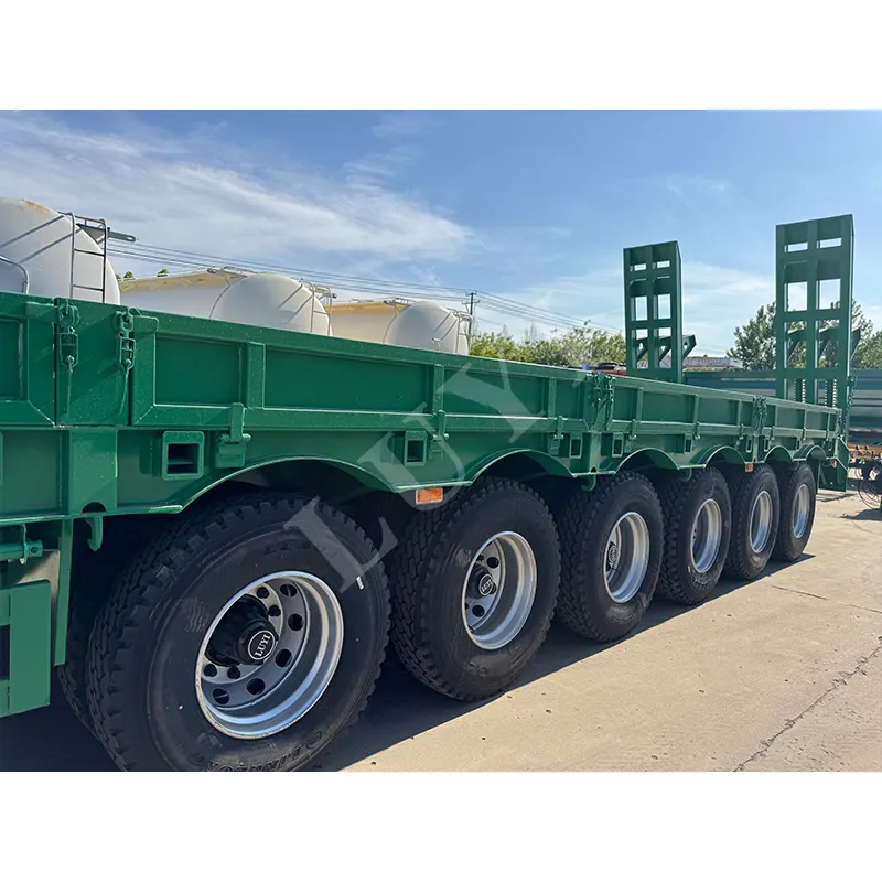 6‑axle low‑bed semi‑trailer