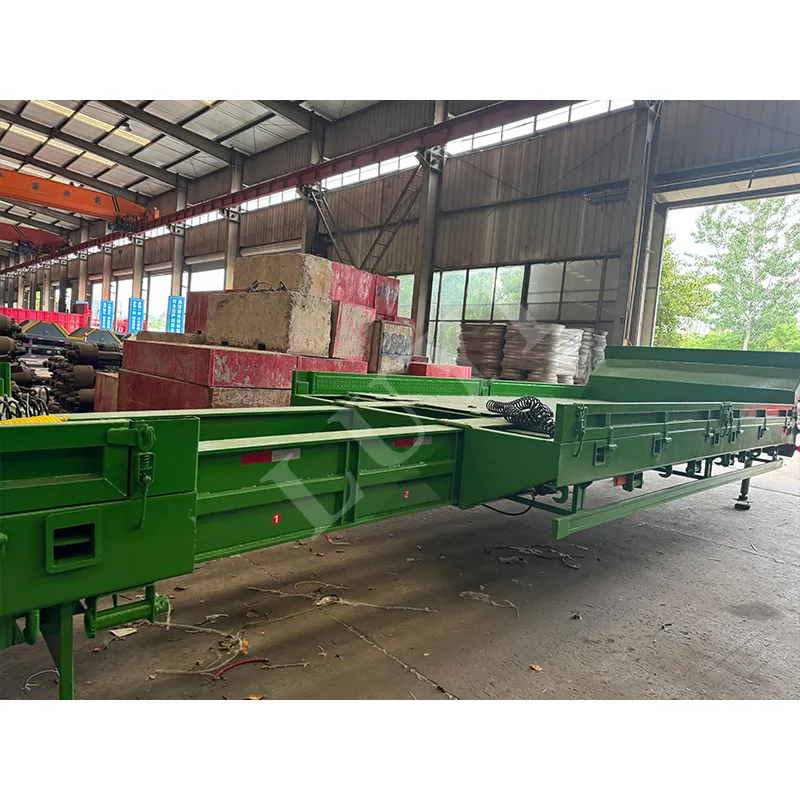 4‑axle low‑bed semi‑trailer