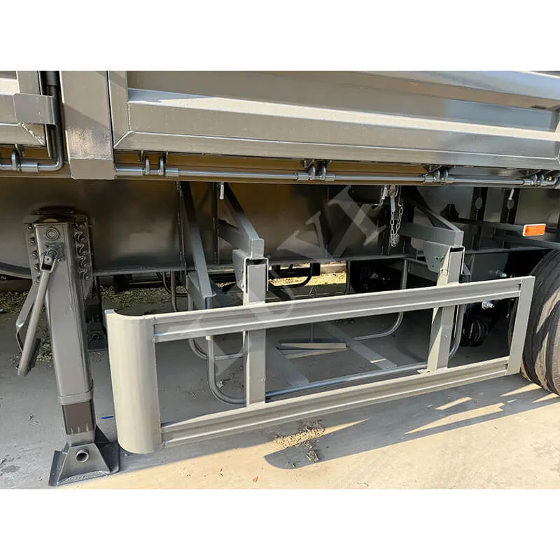 4‑axle full‑air‑bag side‑tipping semi‑trailer