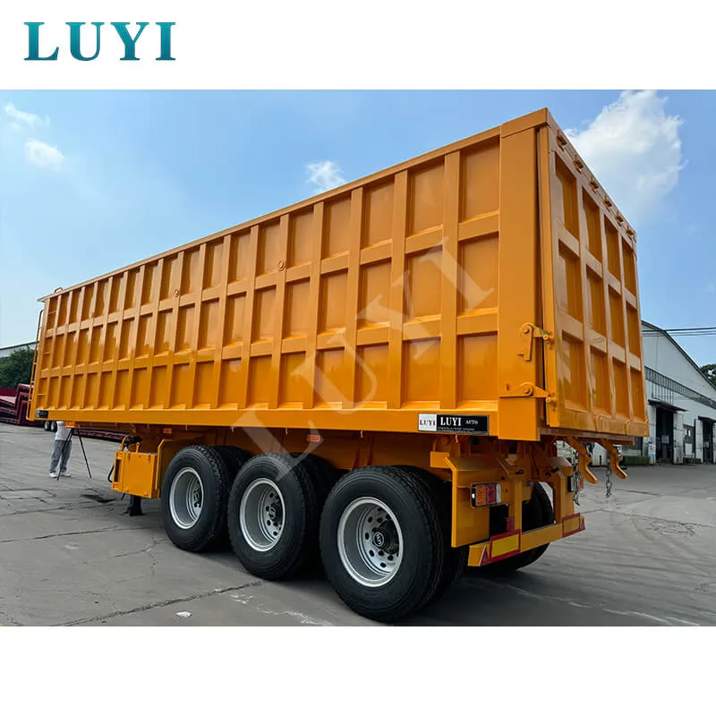 3‑axle 60T rear‑tipper semi‑trailer