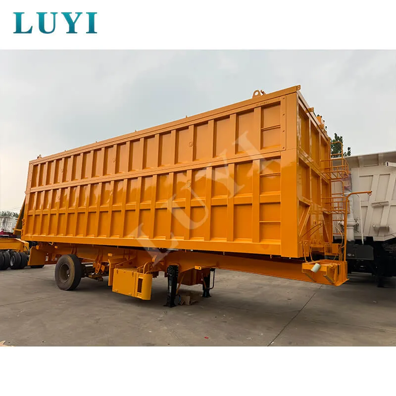 3‑axle 60T rear‑tipper semi‑trailer