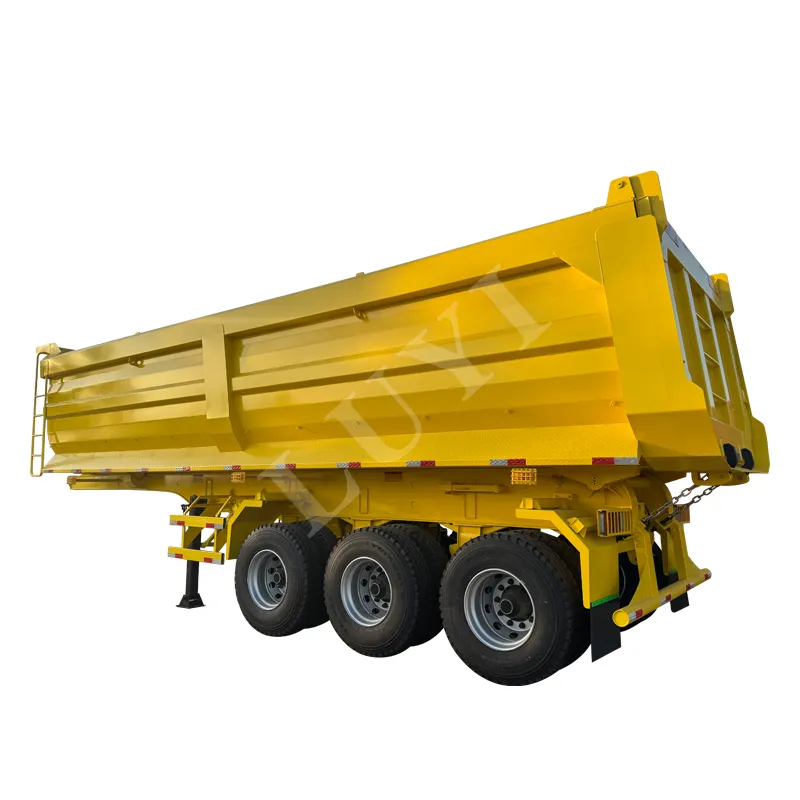 60-ton U-type rear tipper semi-trailer