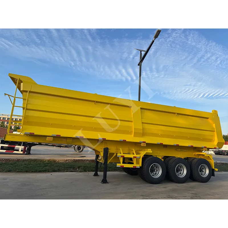 60 Ton U-Type Rear Tipper Semi-Trailer