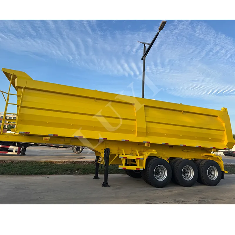 60 Ton U-Type Rear Tipper Semi-Trailer