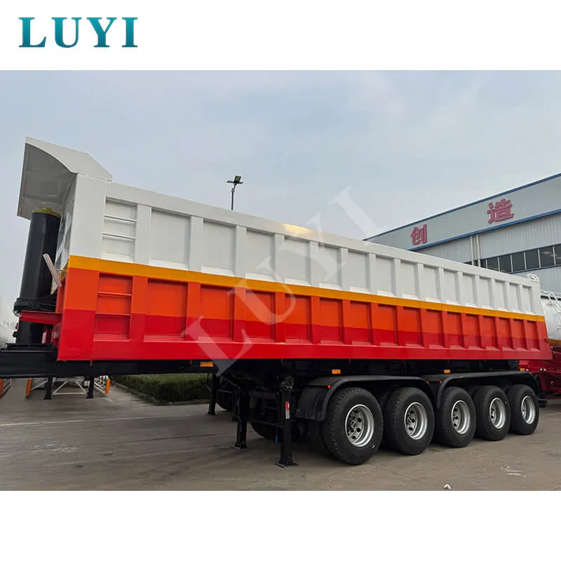 5-axle rectangular tipper semi-trailer