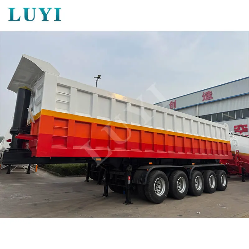 5-axle rectangular tipper semi-trailer