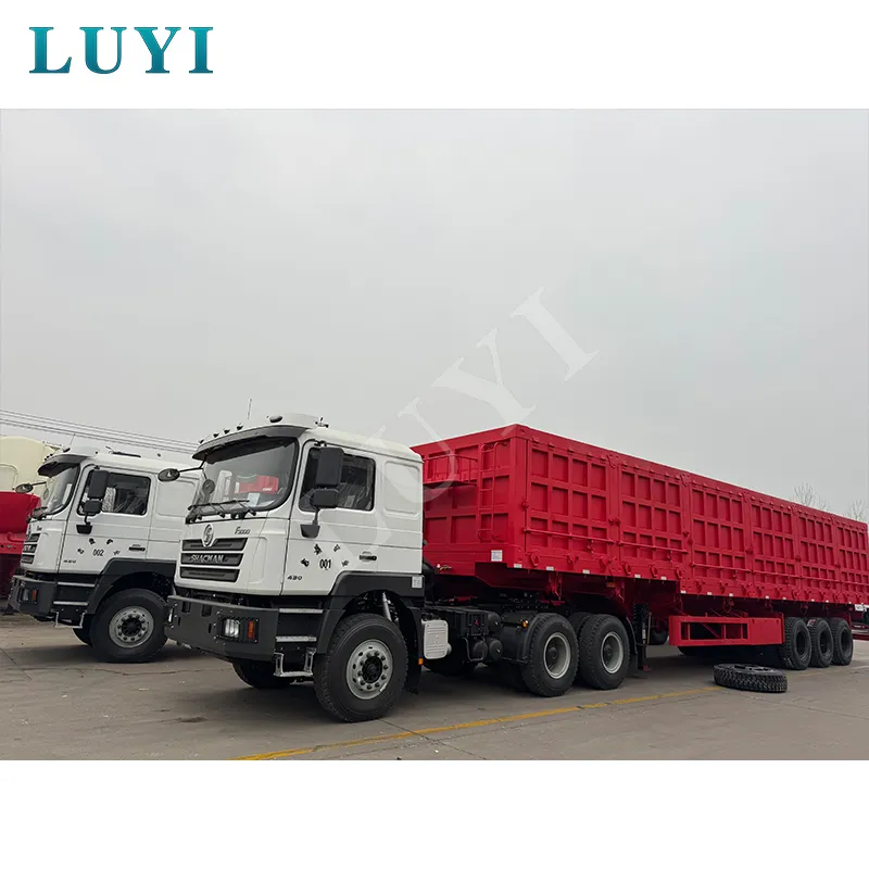 3-axle side tipper semi-trailer