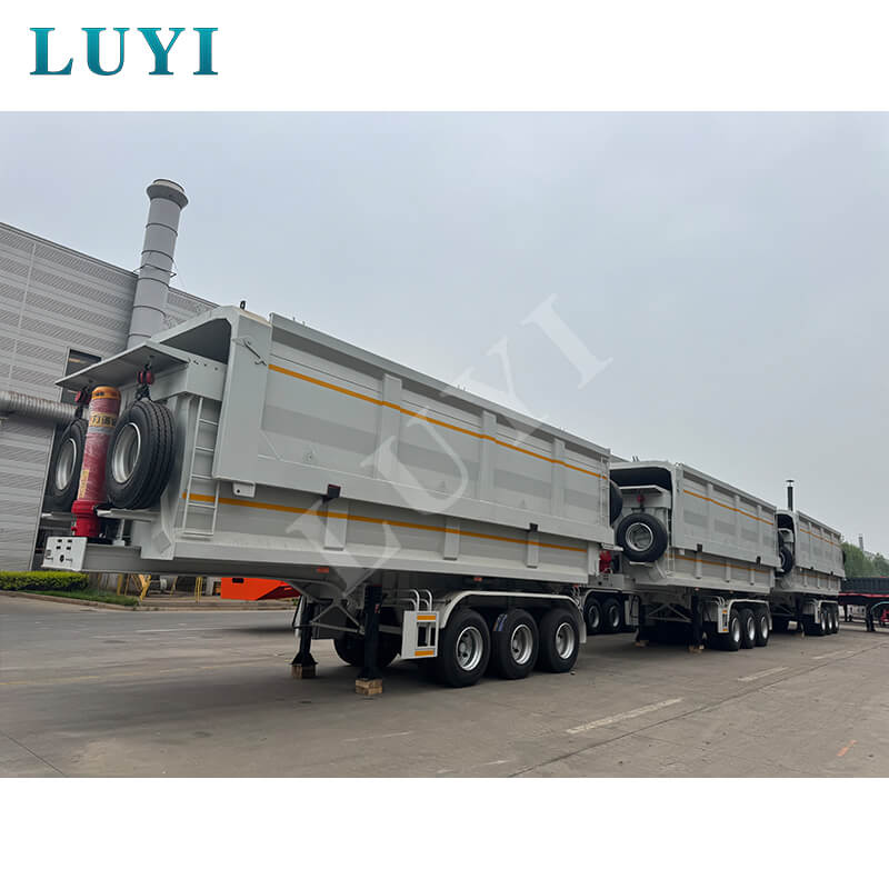 Heavy Duty Tipper Semi Trailer Ore Conveyance Solution For Mining Operations Across West Africa
