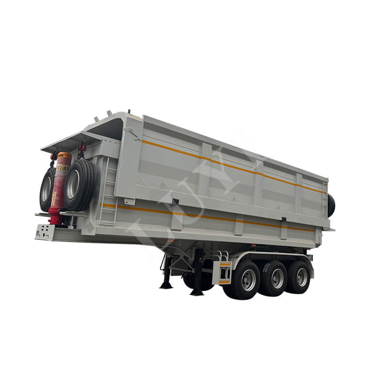 3-axle rear tipper semi-trailer