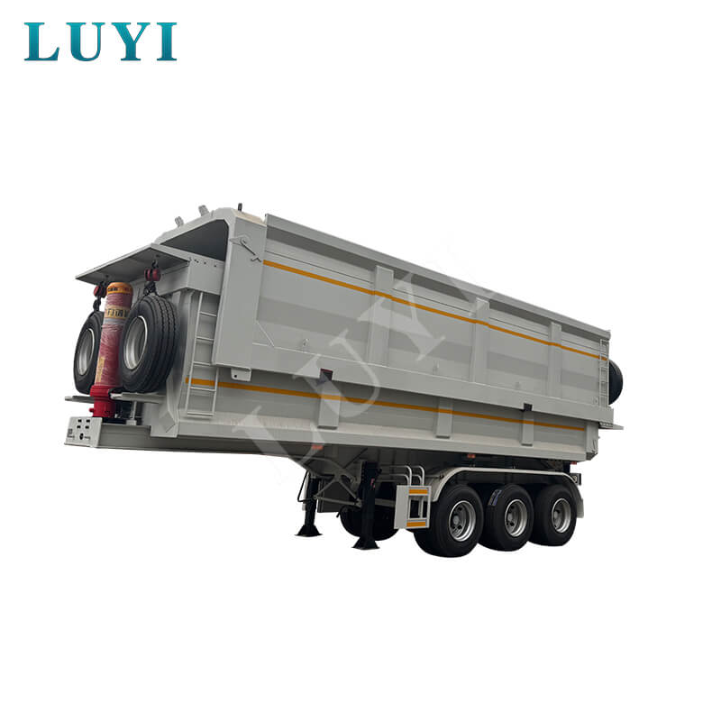 3-axle rear tipper semi-trailer