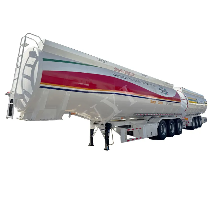 43,000-litre three-compartment European fuel tanker semi-trailer
