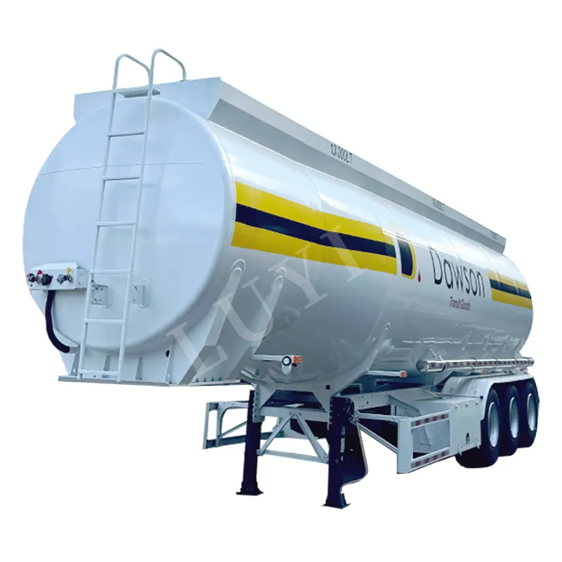 43,000-litre three-compartment European fuel tanker semi-trailer