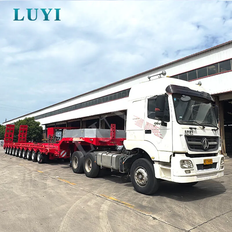 10-axle lowbed semi-trailer