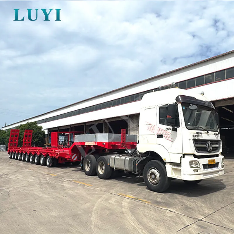 10-axle lowbed semi-trailer