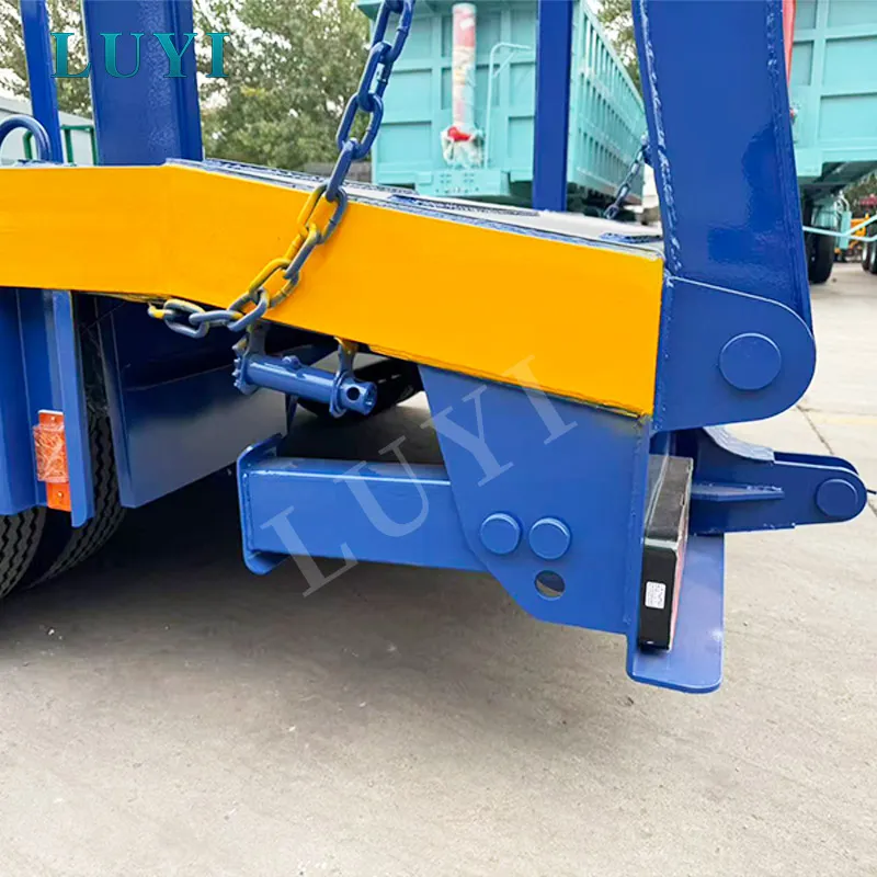 full suspension low bed semi-trailer
