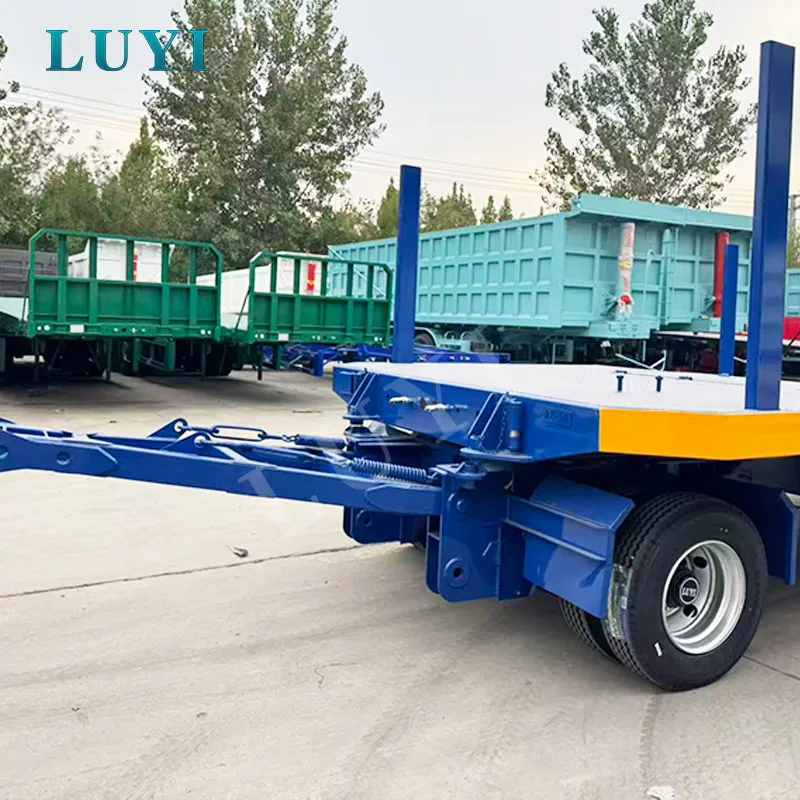 full suspension low bed semi-trailer