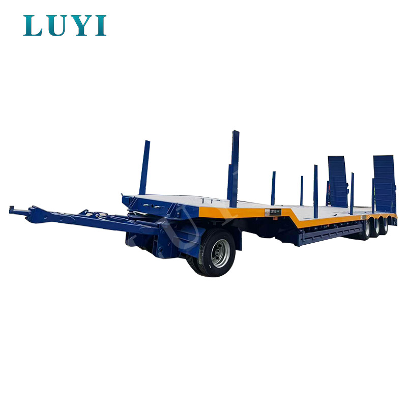 full suspension low bed semi-trailer